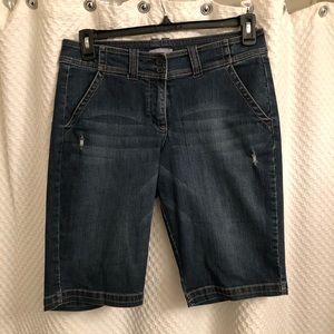 Women Denim Bermuda Shorts